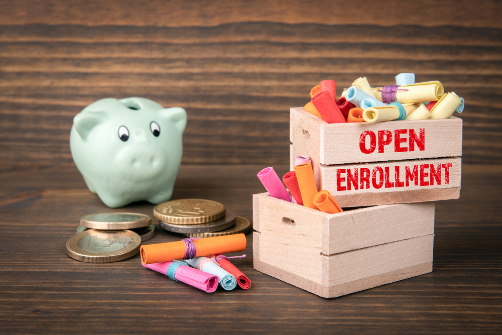 Open,Enrollment,Concept.,Colored,Papr,Scrolls,In,Wooden,Boxes,On boosting enrollment